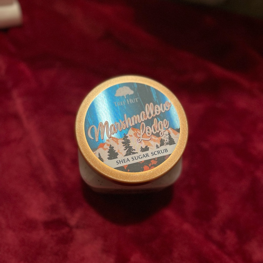 Tree hut body scrub scent is marshmallow lodge has never been used